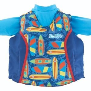 Kids 2-in-1 Life Vest and UPF 50+ Rash Guard NWT